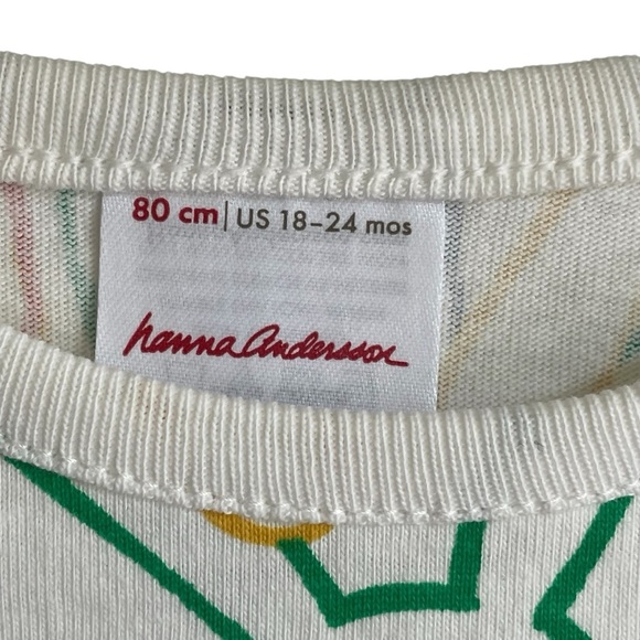 Hanna Andersson Playground Bunny Dress with Pockets Very soft cotton NWOT - Picture 14 of 14